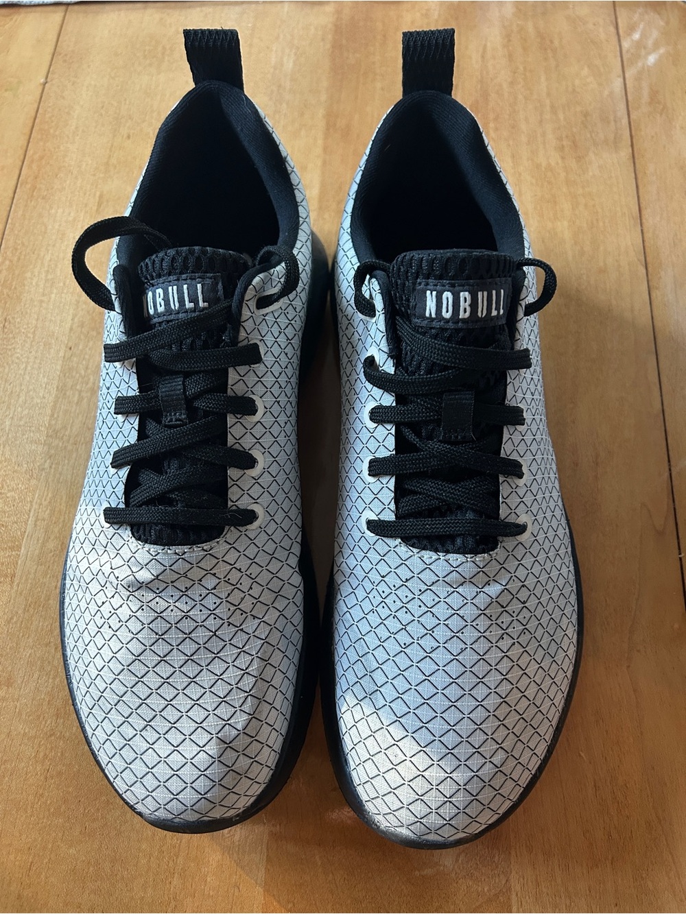 NOBULL Men’s White and Black Training Sneakers